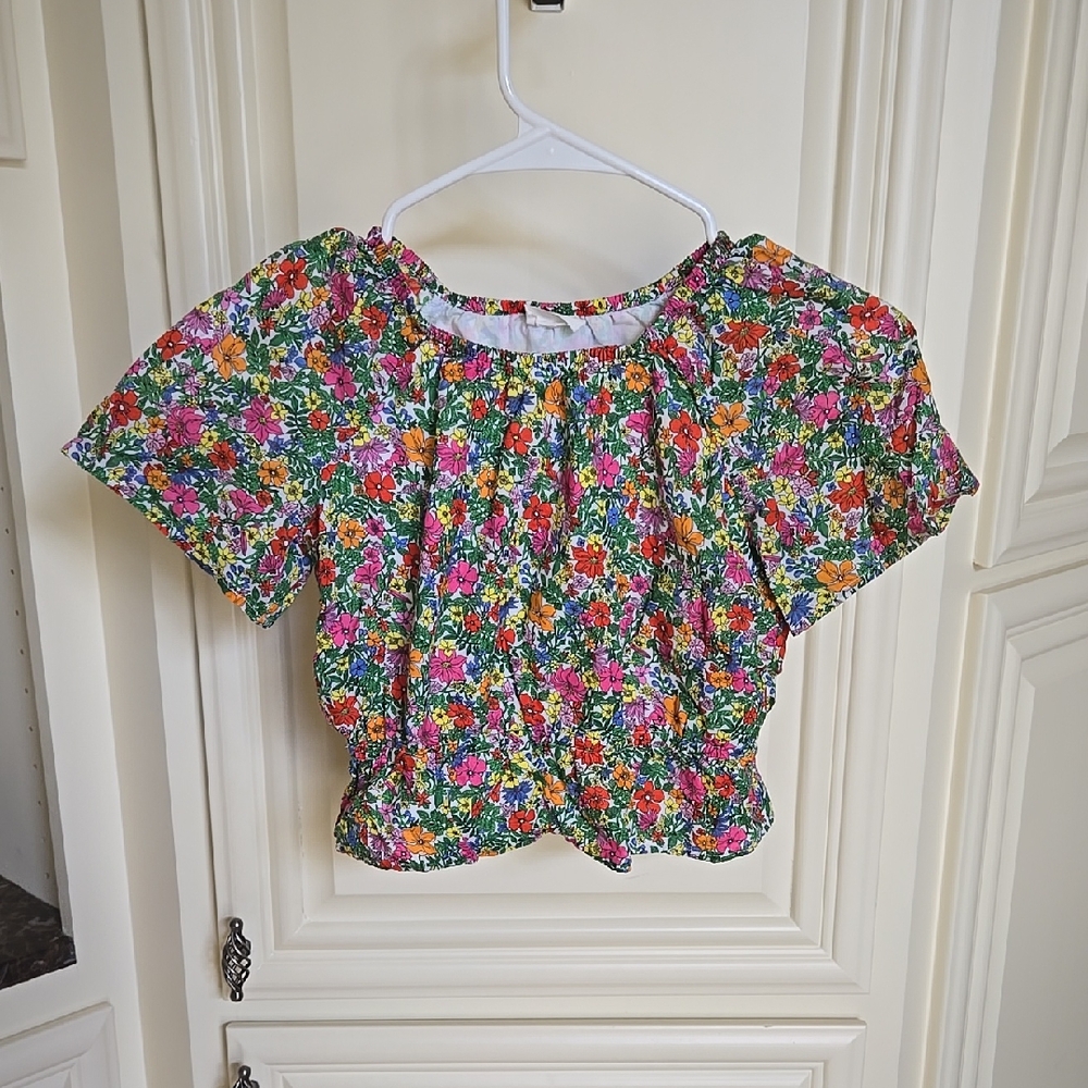 Crewcuts Colorful Floral Top